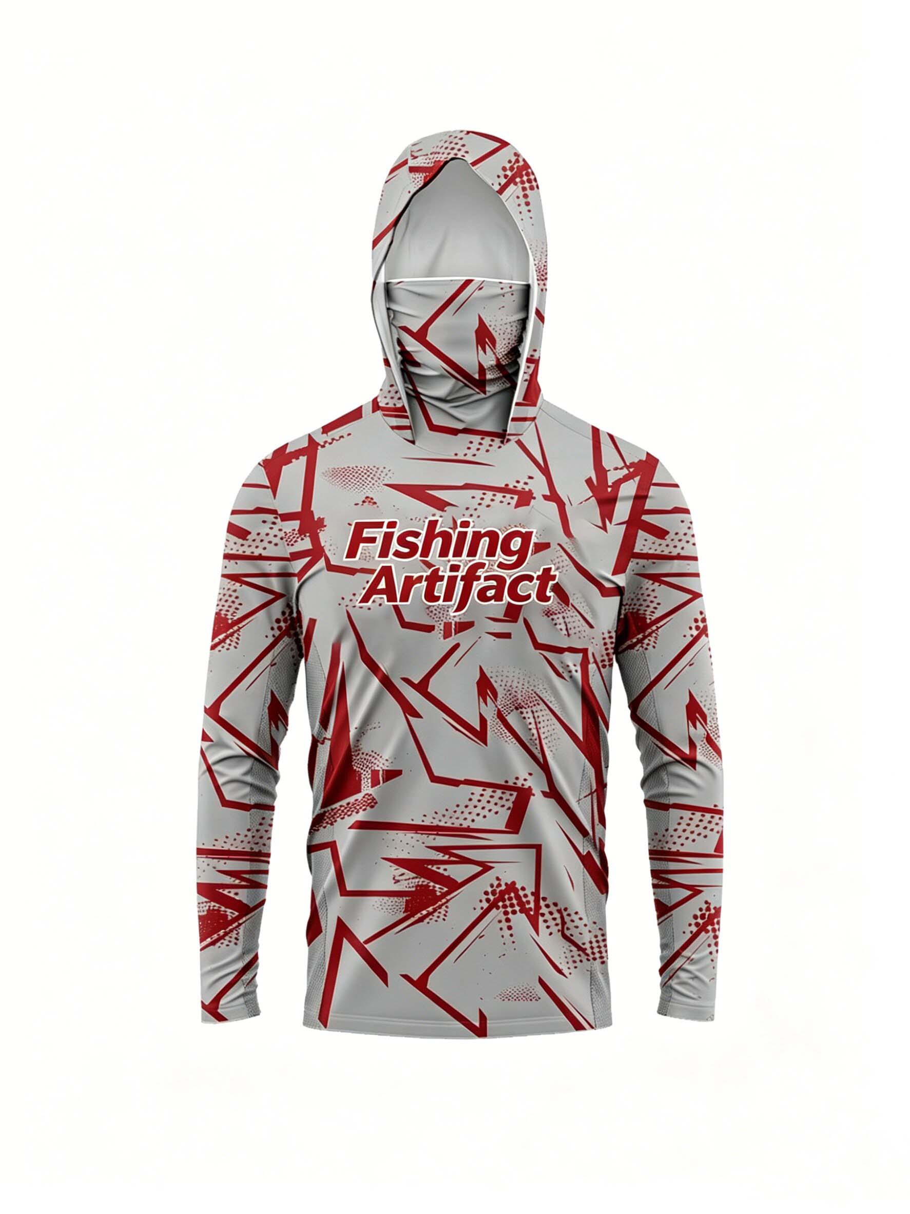 メンズ 夏用 3Dプリント フィッシングフーディー フェイス - Fishing Hoodie のレビューと価格