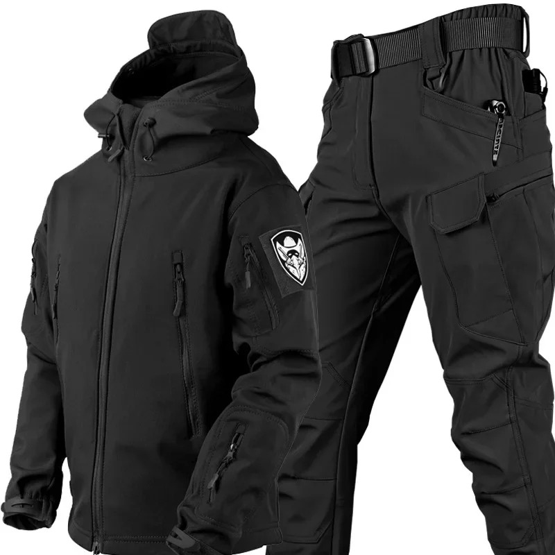 メンズ冬用保温フリース裏地付きソフトシェルジャケット＆パンツ - Fishing Pants Waterproof のレビューと価格