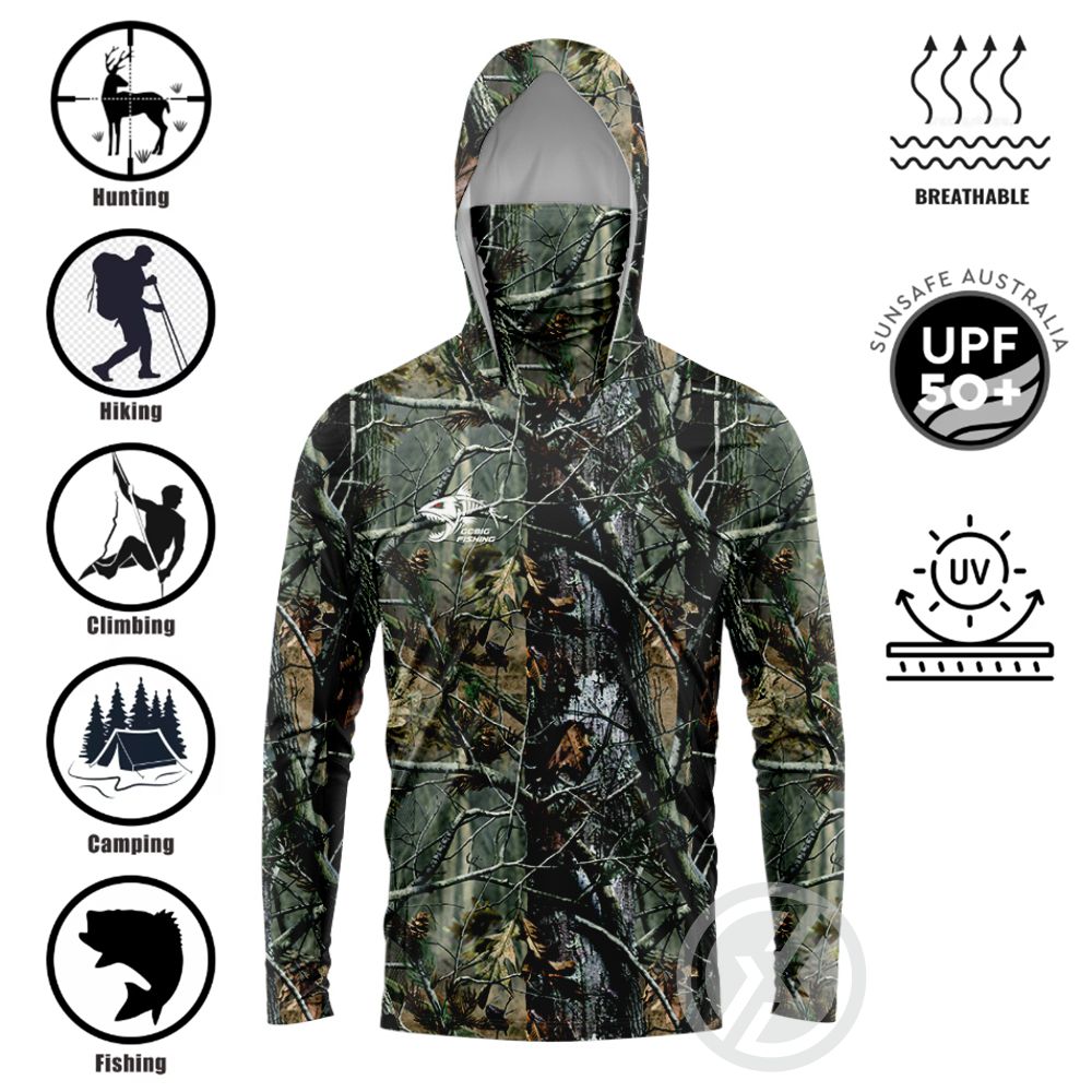 メンズアウトドア長袖釣り服UVカット服フード付きコート日焼け - Fishing Hoodie のレビューと価格