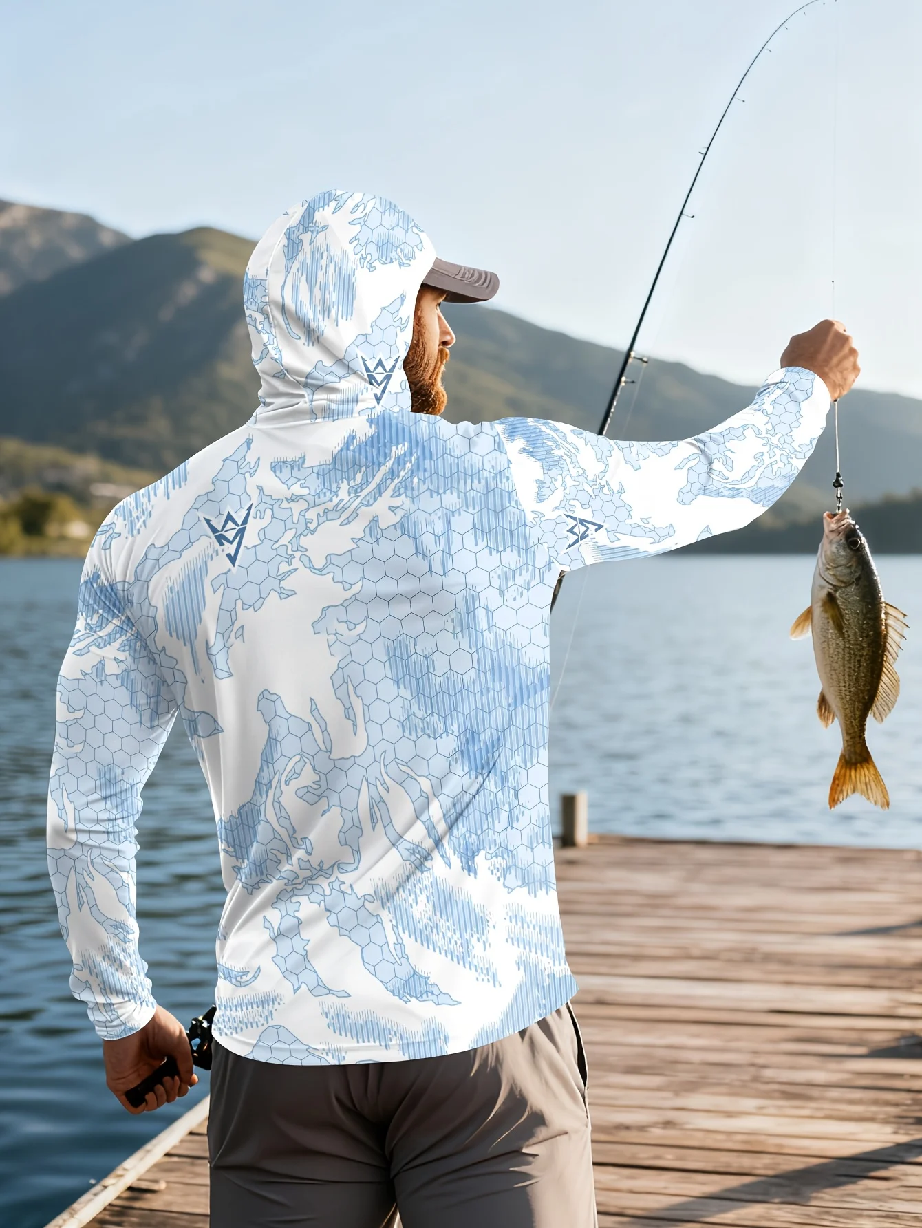 2026年新モデルUV耐性フィッシングシャツ（長袖、フード付 - Fishing Mask Sun Protection のレビューと価格